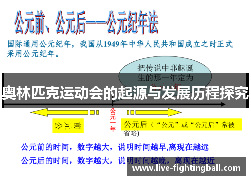 奥林匹克运动会的起源与发展历程探究