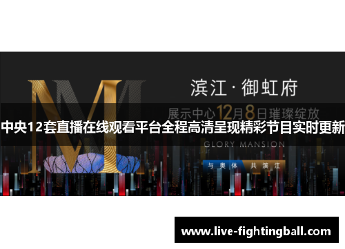 中央12套直播在线观看平台全程高清呈现精彩节目实时更新